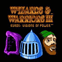 Wizards & Warriors III Title Screen